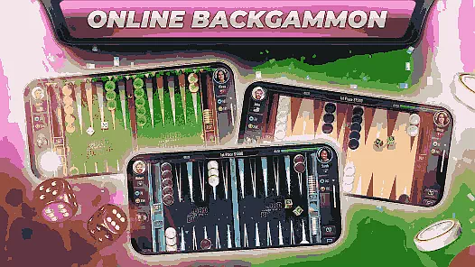 Backgammon Lord of the Board Game