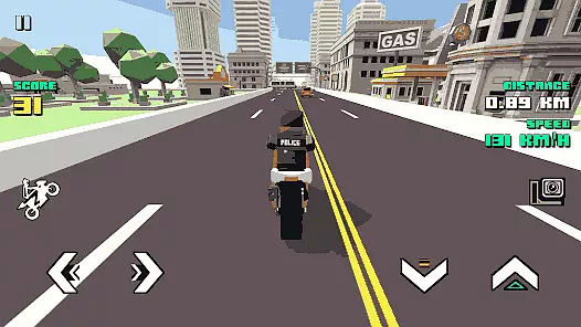 Blocky Moto Racing Game