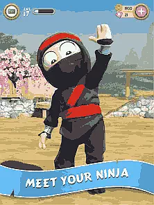 Clumsy Ninja Game
