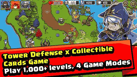 Crazy Defense Heroes Game
