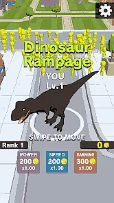 Dinosaur Rampage Game