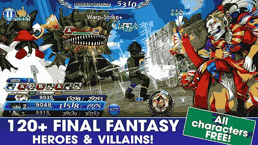 Dissidia Final Fantasy Opera Omnia Game
