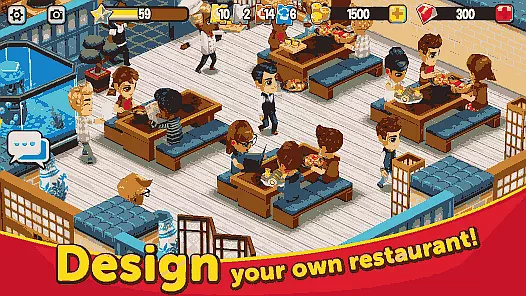 Food Street Restaurant Game Game
