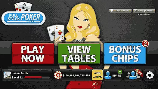 Full Stack Poker Game