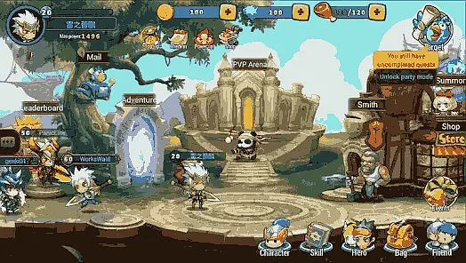 Genki Heroes Game