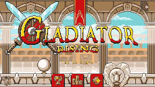 Gladiator Rising Roguelike Game