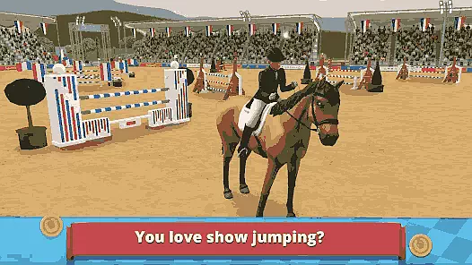 Horse World Show Jumping Game