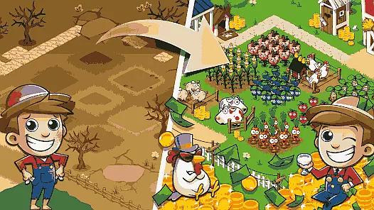 Idle Farming Empire Game