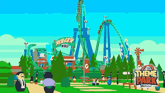 Idle Theme Park Tycoon Game