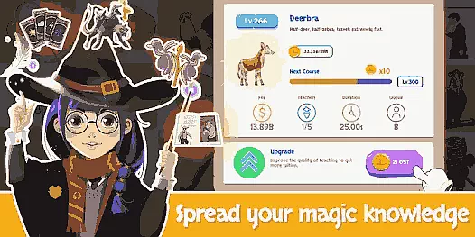 Idle Wizard School Game
