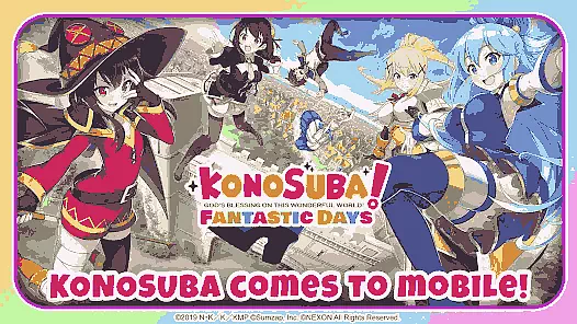 KonoSuba Fantastic Days Game