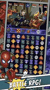 Marvel Puzzle Quest Game