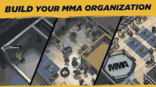 MMA Manager Game