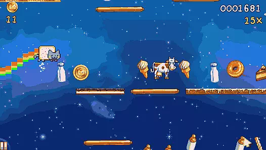Nyan Cat Lost In Space Game