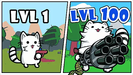 One Gun Cat Game