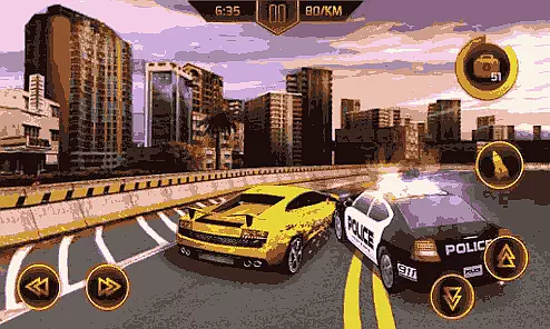 Police Car Chase Game