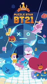 PUZZLE STAR BT21 Game