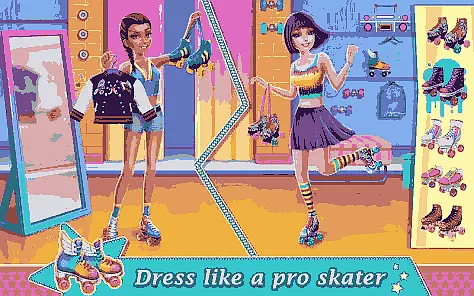 Roller Skating Girl Game