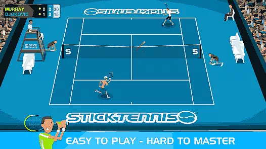 Stick Tennis Game
