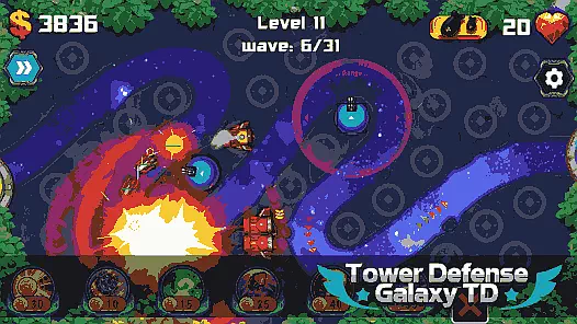 Tower Defense Galaxy TD Game