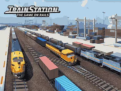 TrainStation Game On Rails Game