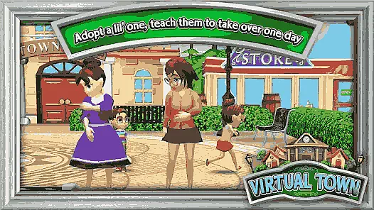 Virtual Town Game