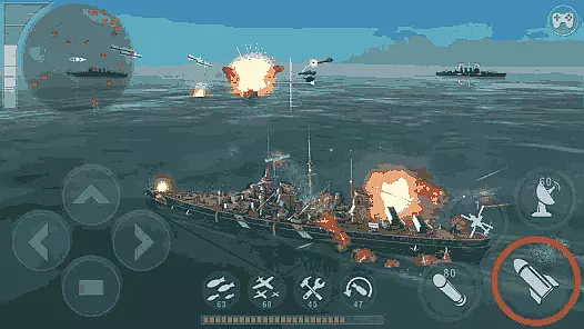 Warship Battle 3D World War 2 Game