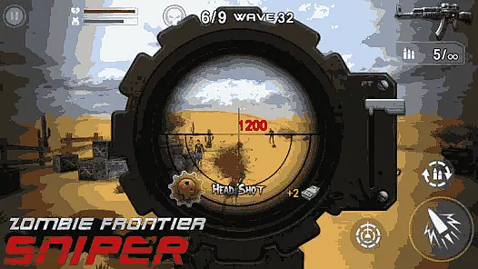 Zombie Frontier Sniper Game