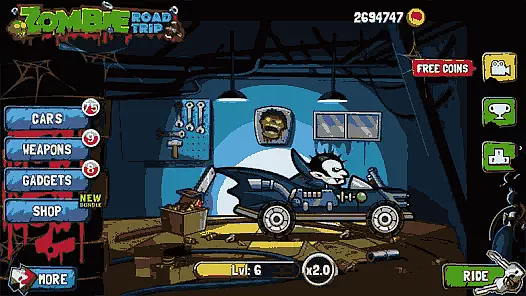 Zombie Road Trip Game