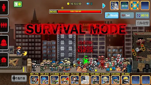 100 DAYS Zombie Survival MOD APK Unlimited Diamonds