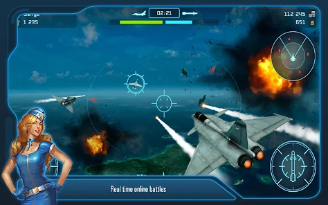 Battle of Warplanes MOD APK Unlimited Silver Gold Premium