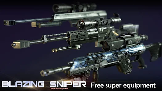 Blazing Sniper MOD APK Unlimited Money Diamonds