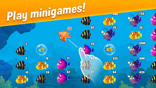 Fishdom MOD APK Unlimited Coins Diamond Lives