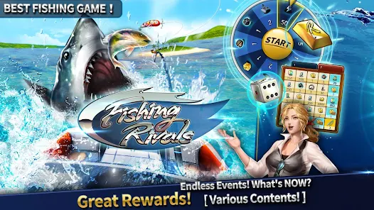 Fishing Rivals MOD APK Unlimited Bucks