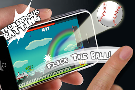 Flick Home Run MOD APK Unlimited Called Shot Unlock Gold Bat