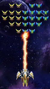Galaxy Invaders Alien Shooter MOD APK Unlimited Crystals