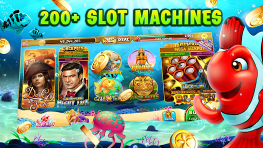 Gold Fish Slots Casino MOD APK Unlimited Coins