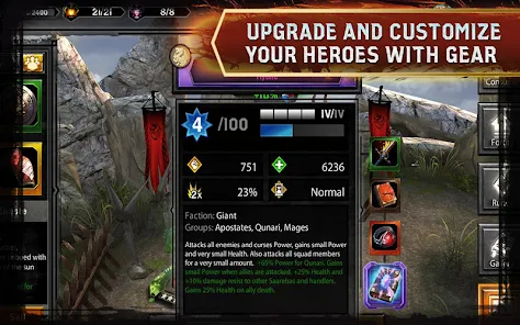 Heroes of Dragon Age MOD APK Unlimited Gold Gems