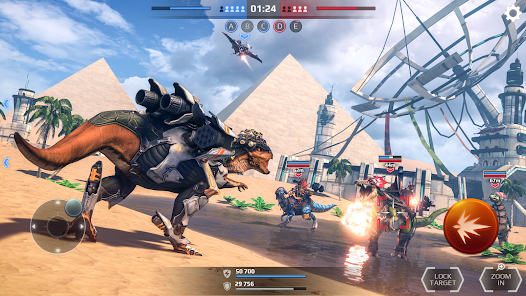 Jurassic Monster World MOD APK Unlimited E-Cells D-Crystals