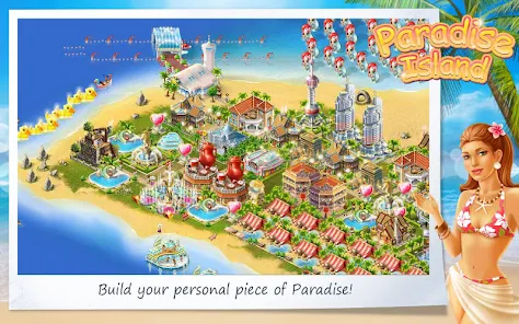Paradise Island MOD APK Unlimited Coins Crystals