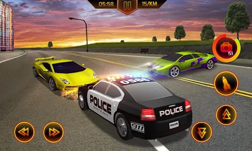 Police Car Chase MOD APK Unlimited Coins