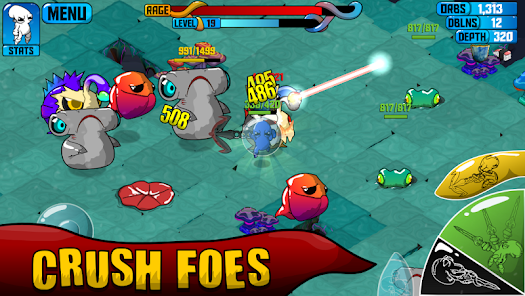 Quadropus Rampage MOD APK Unlimited Doubloons