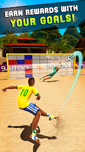 Shoot Goal Beach Soccer MOD APK Unlimited Diamonds