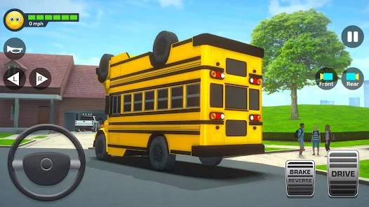 Super High School Bus Driving Simulator 3D 2020 MOD APK Unlimited Coins