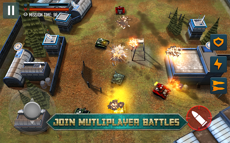 Tank Battle Heroes MOD APK Unlimited Coins Gold Fuel