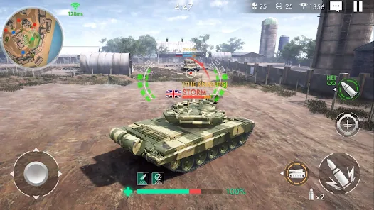 Tank Warfare MOD APK Unlimited Gold VIP
