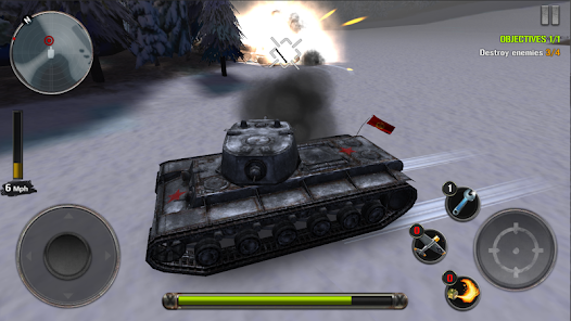 Tanks of Battle MOD APK Unlimited Gold Unlock All Tanks