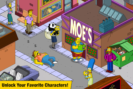 The Simpsons Tapped Out MOD APK Unlimited Donuts
