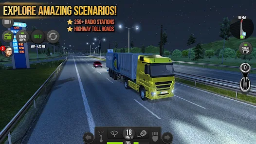 Truck Simulator 2018 Europe MOD APK Unlimited Money Unlock All Trucks