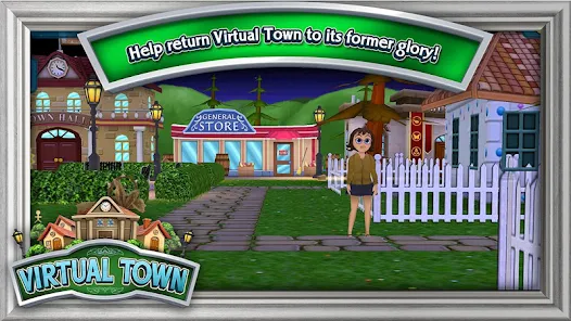 Virtual Town MOD APK Unlimited Coins